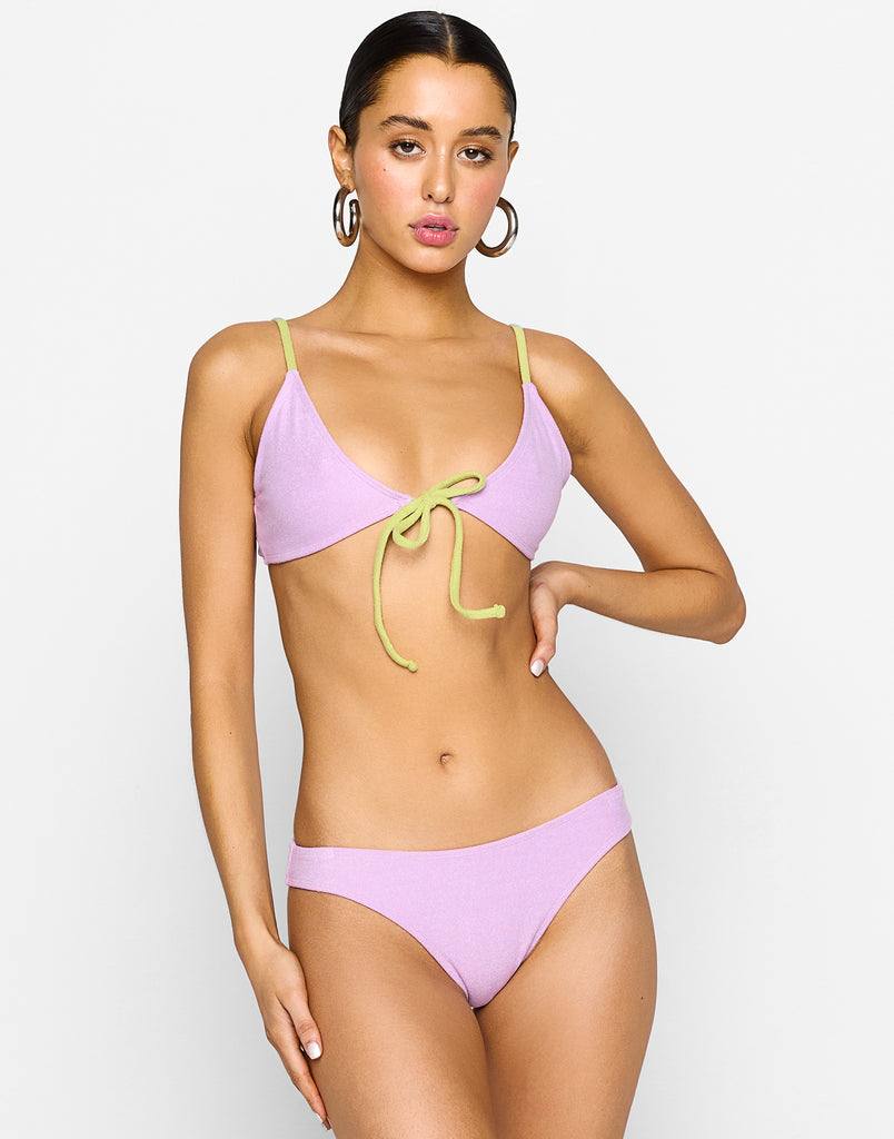 Mariposa sustainable bralette bikini top - LAWAK