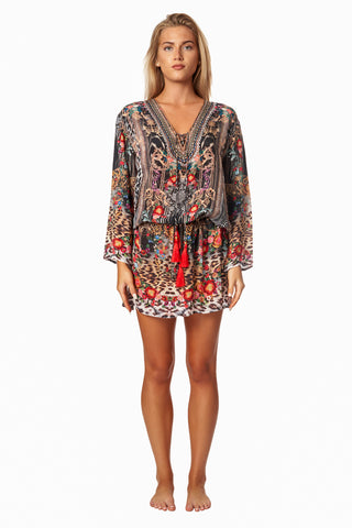 Electric Jungle Tunic Dress by La Moda - Jungle