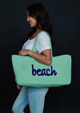 Panache Apparel Co. - Beach Tote - Mint Green