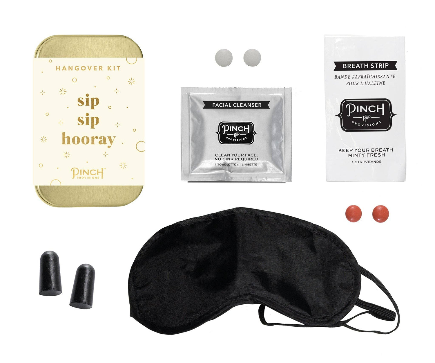 Pinch Provisions | Hangover Kit | Ivory - Sip, Sip, Hooray