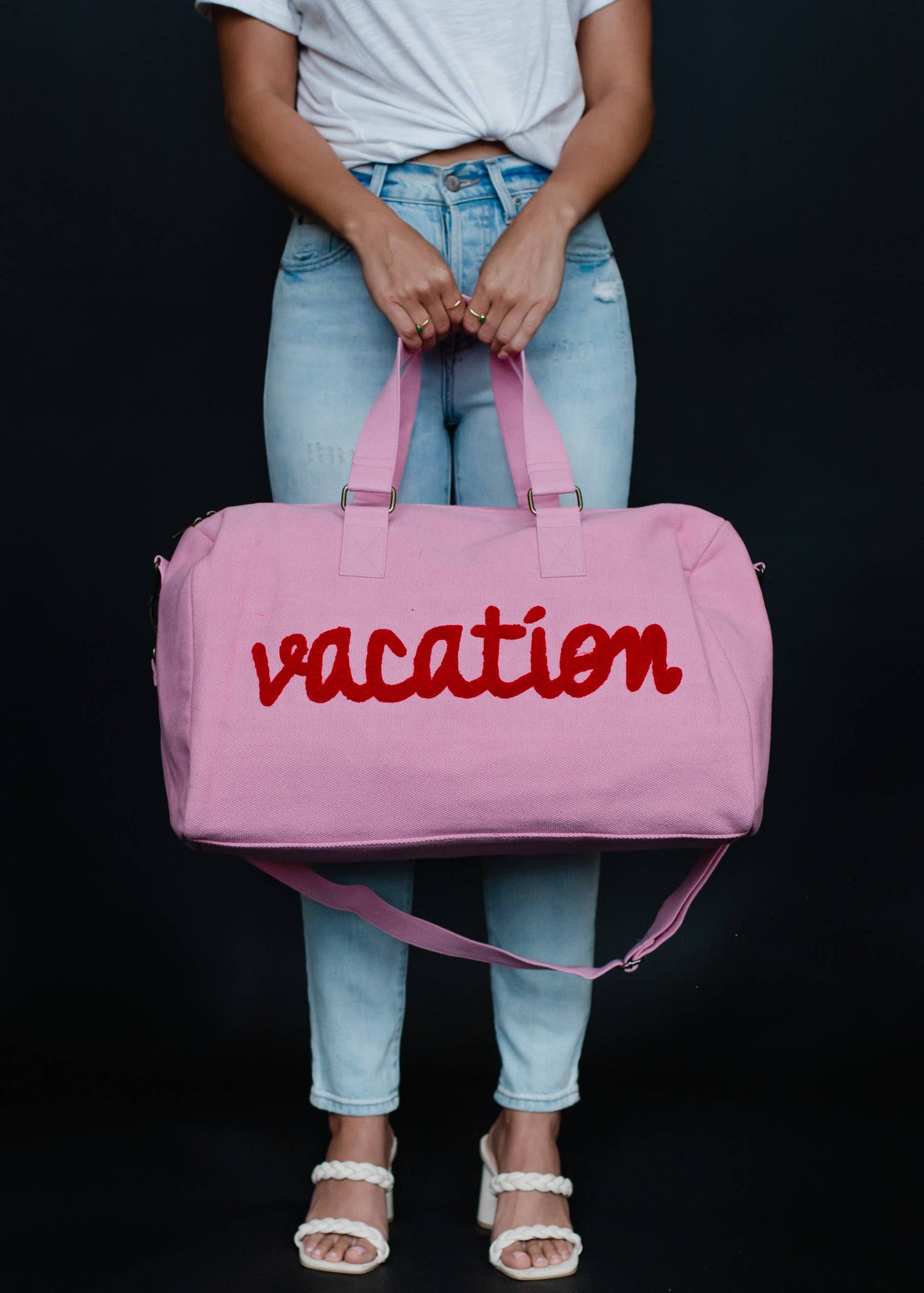 Panache Apparel Co. - Vacation Duffel - Light Pink