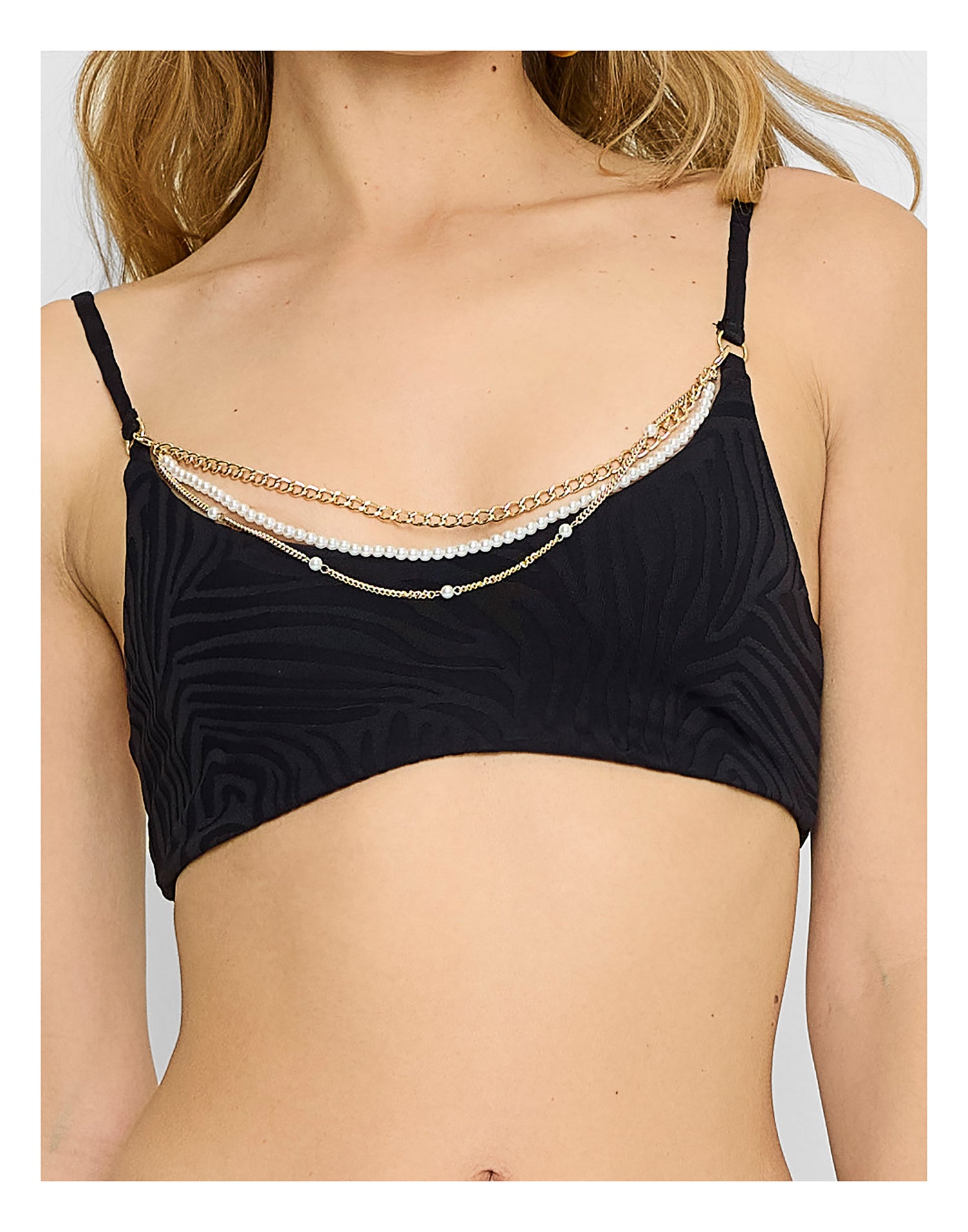 Cody Bralette Top - Black