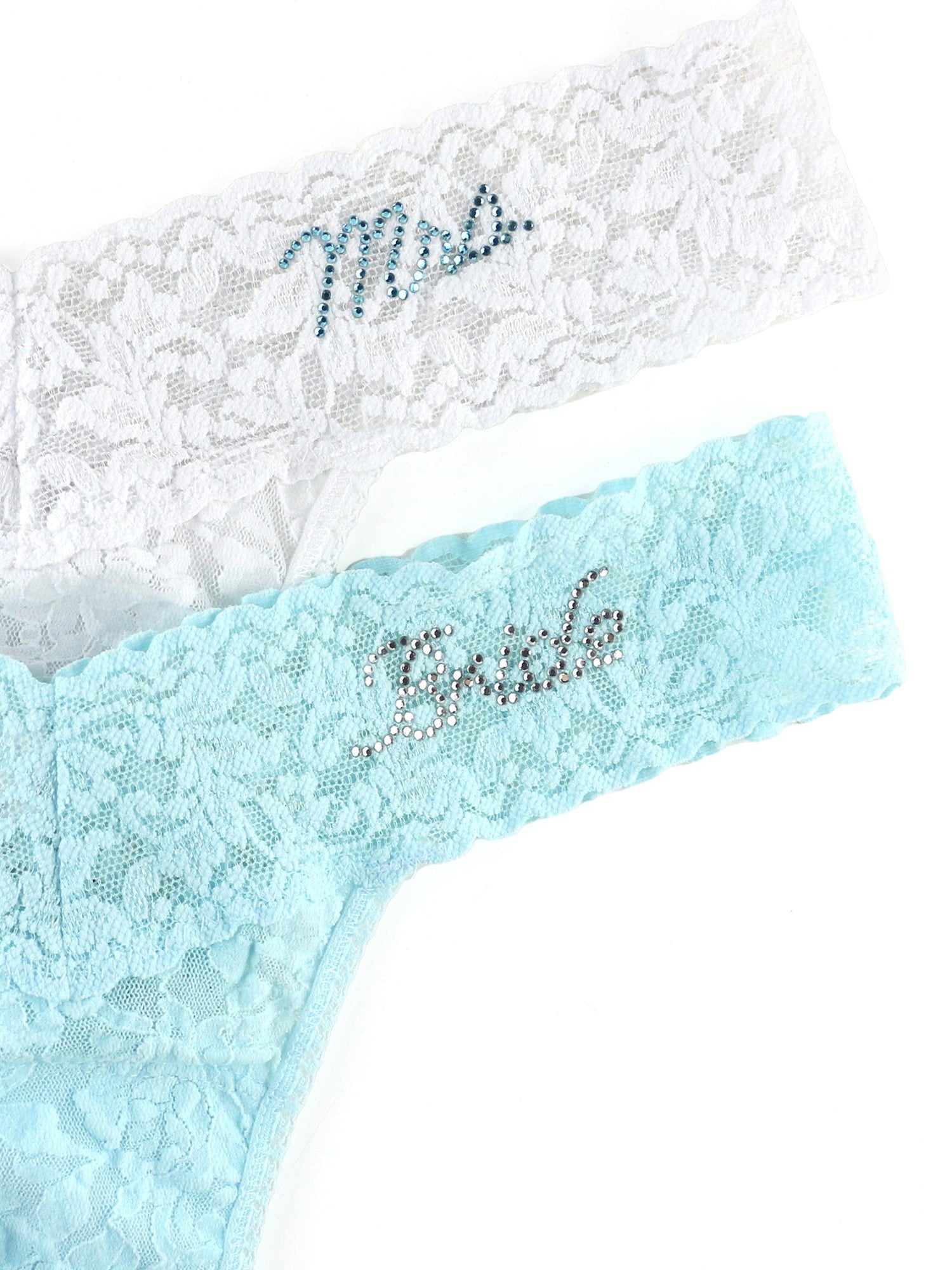 Bride & Mrs. Low Rise Thong Gift Set