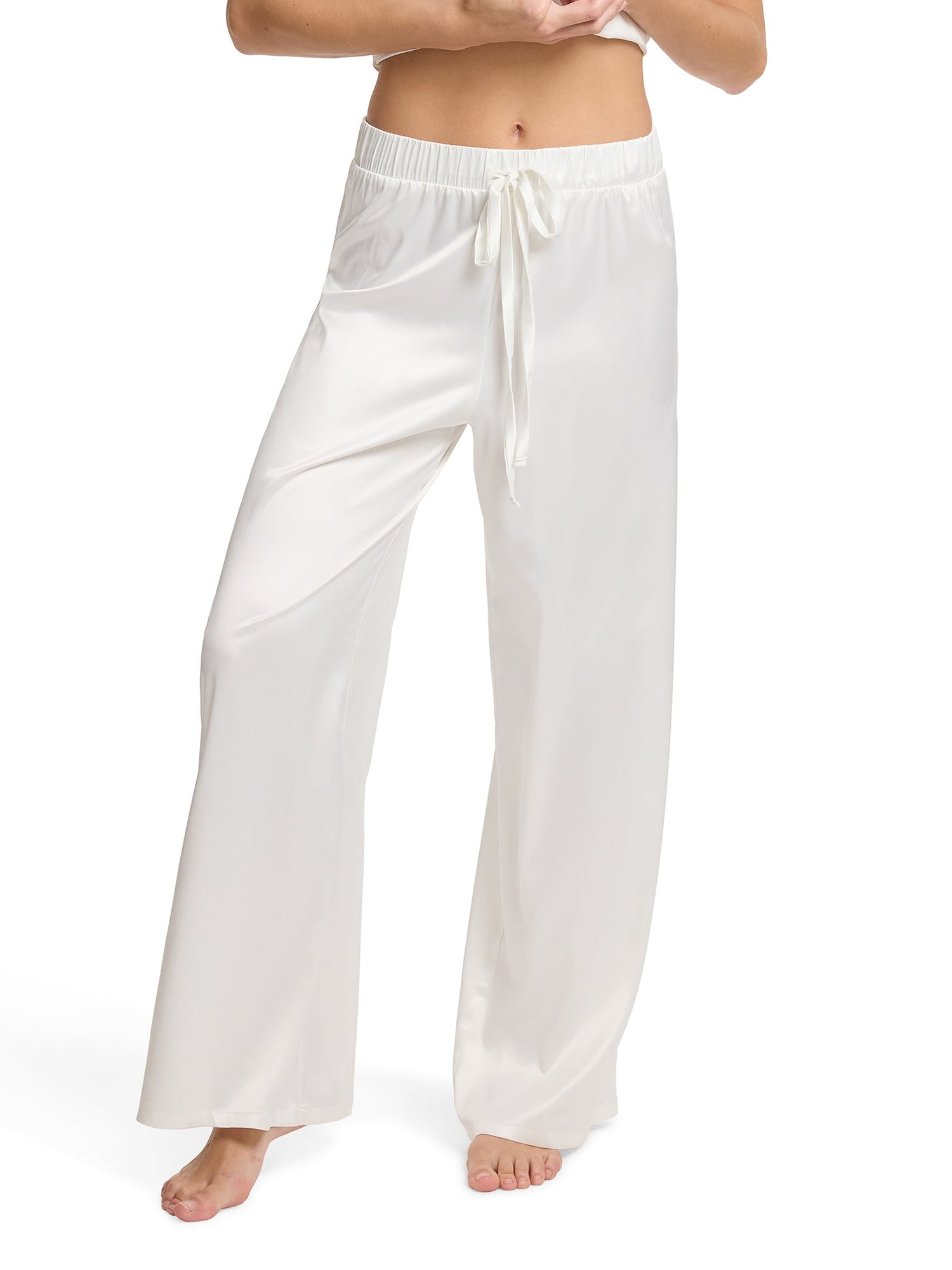 Satin Sleep Pant Light Ivory