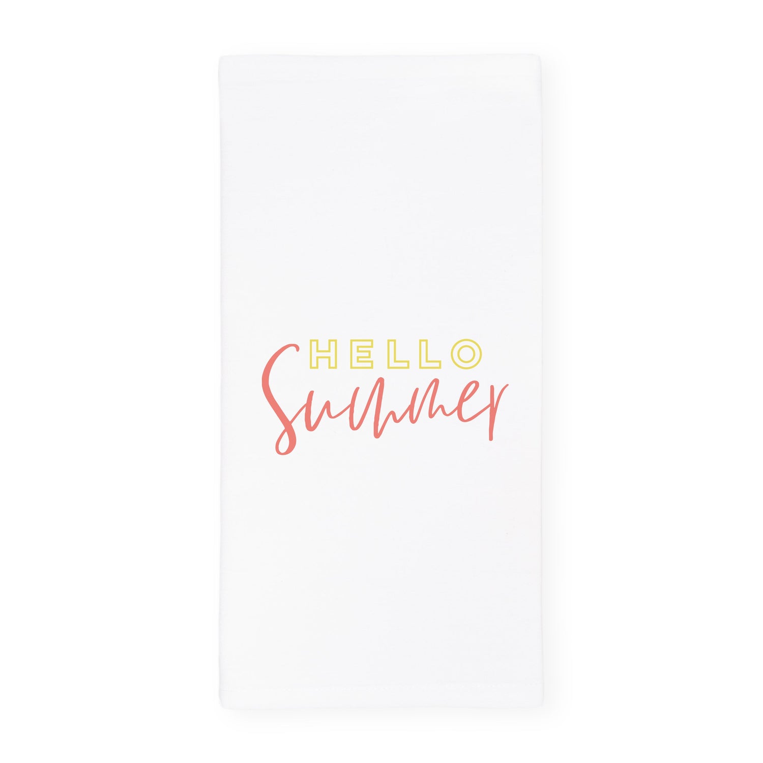 Hello Summer Kitchen Tea Towel