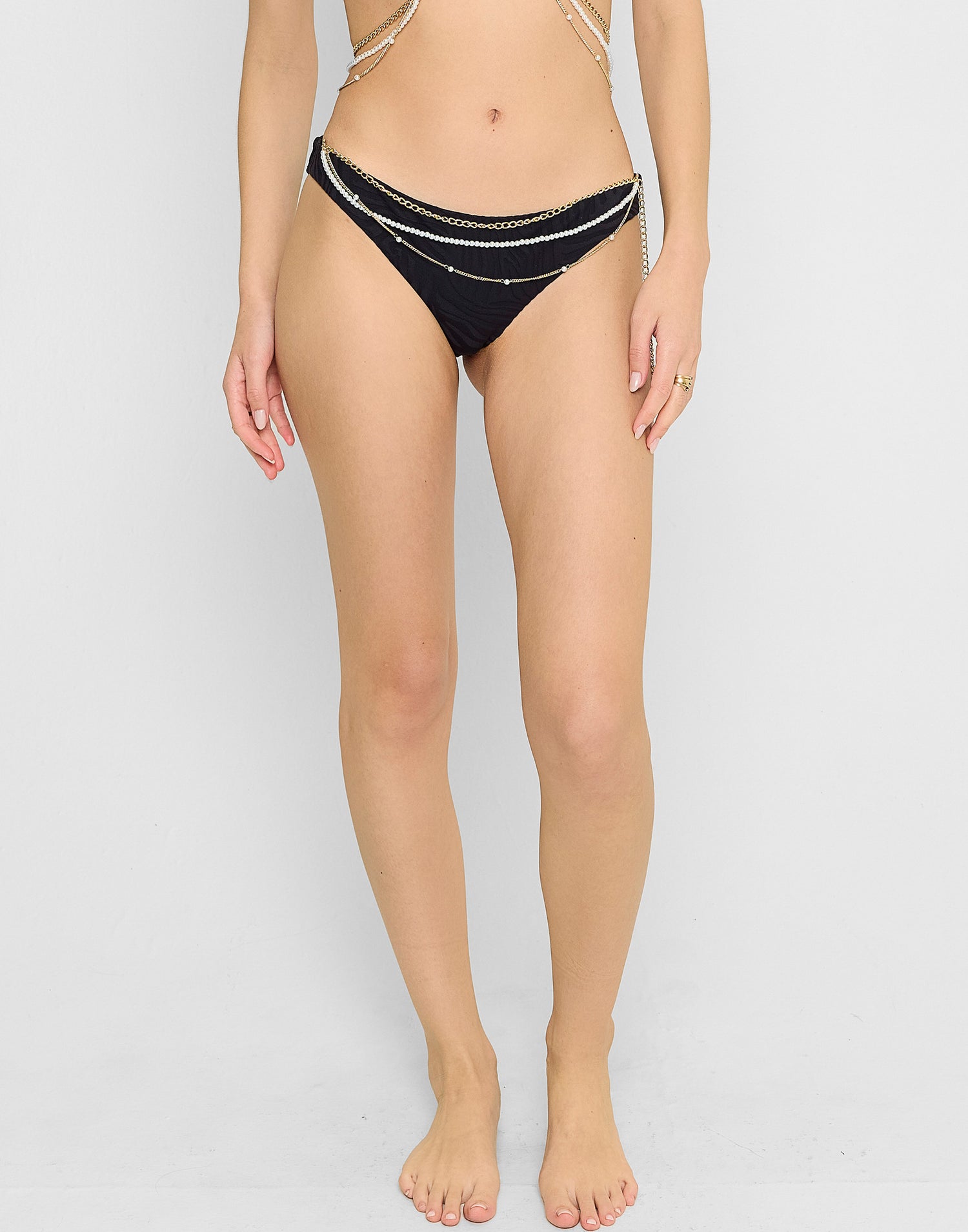 Devan Midi Bottom - Black