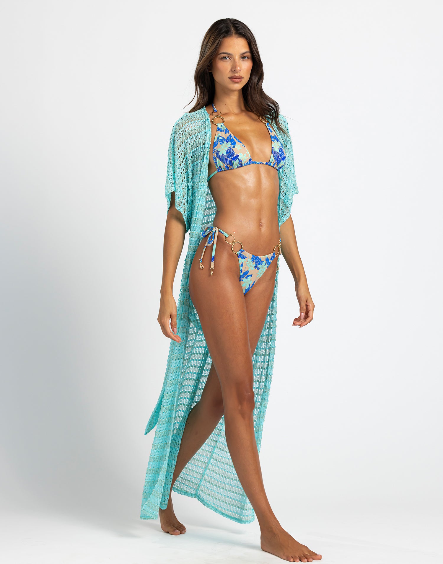 Camden Maxi Kaftan - Frozen