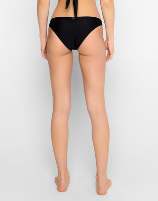 Stephanie Midi Bottom - Black Rib