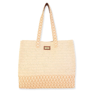 Coastal Natural Straw Tote by Sun N Sand