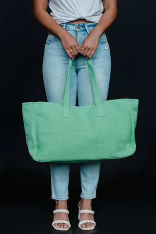 Panache Apparel Co. - Beach Tote - Mint Green