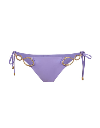 Kinsley Tie Side Bikini Bottom in Lilac | Beach Bunny Swimwear