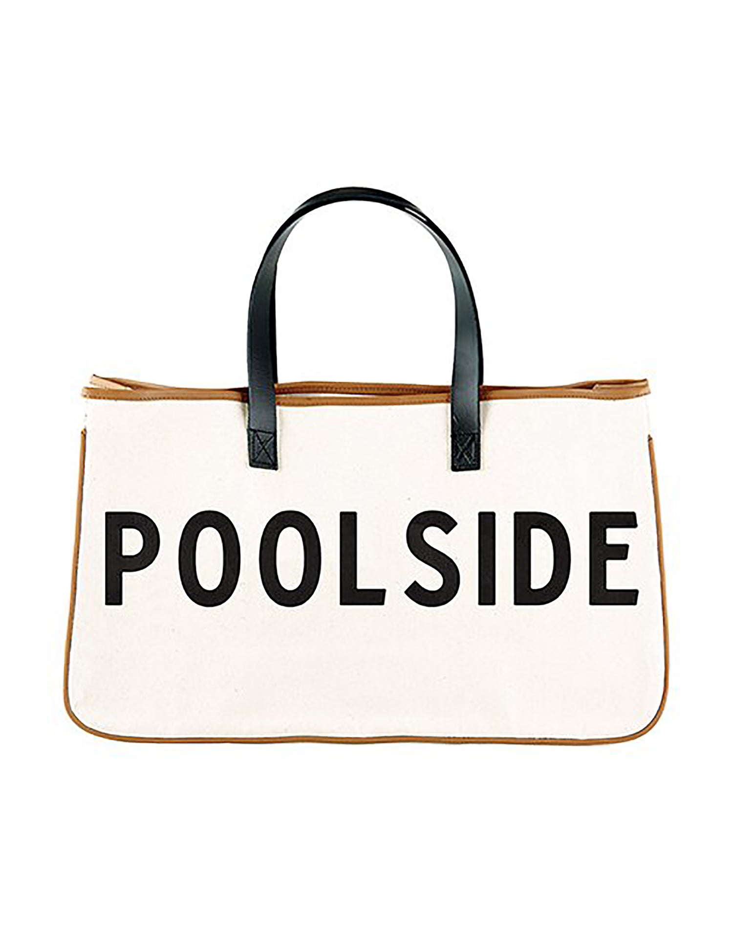 Poolside Tote in Canvas Beach Bunny Swimwear